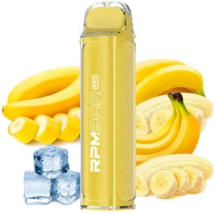 Disposable Pod RPM Bar Pro 5000 Puffs - Banana Ice