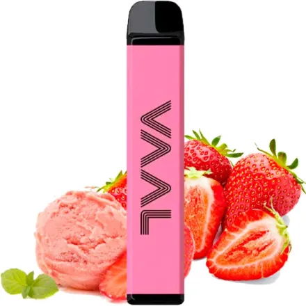 Disposable Pod VAAL 4000M Puffs - Strawberry Ice Cream