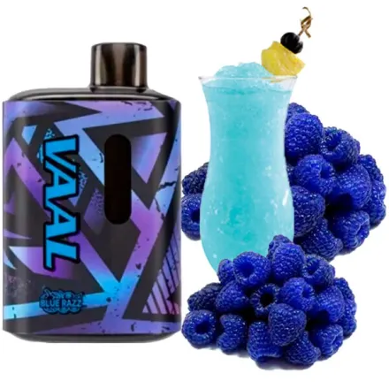 Disposable Pod VAAL E5000 Puffs - Blue Razz