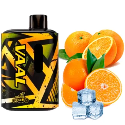 Disposable Pod VAAL E5000 Puffs - Orange Ice