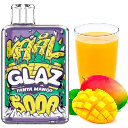 Disposable Pod VAAL Glaz 5000 Puffs - Fanta Mango