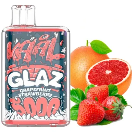Disposable Pod VAAL Glaz 5000 Puffs - Grapefruit Strawberry