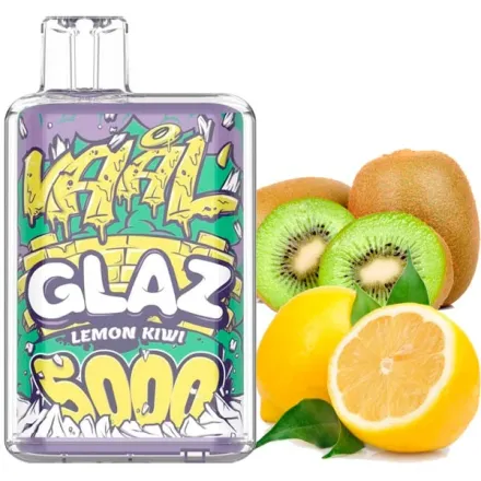 Disposable Pod VAAL Glaz 5000 Puffs - Lemon Kiwi