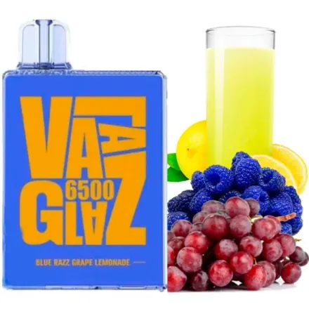 Disposable Pod VAAL Glaz 6500 Puffs - Blue Razz Grape Lemonade