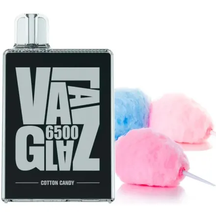 Disposable Pod VAAL Glaz 6500 Puffs - Cotton Candy