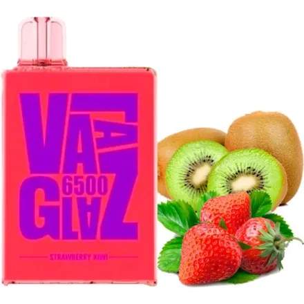 Disposable Pod VAAL Glaz 6500 Puffs - Strawberry Kiwi