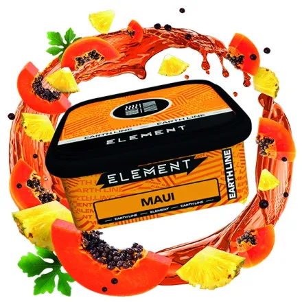 Element Tobacco Earth Line - Maui (Pineapple & Papaya) 200 gr