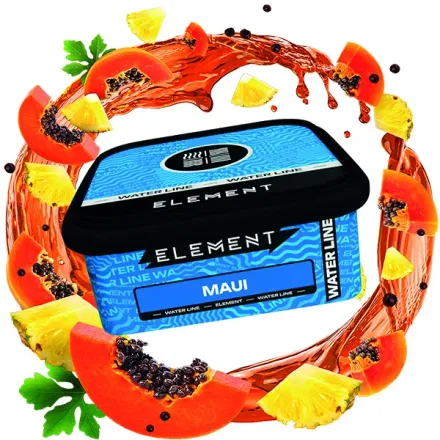 Element Tobacco Water Line - Maui (Pineapple & Papaya) 200 gr