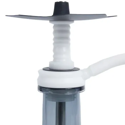 Embery Hookah - Flip (White & Black)