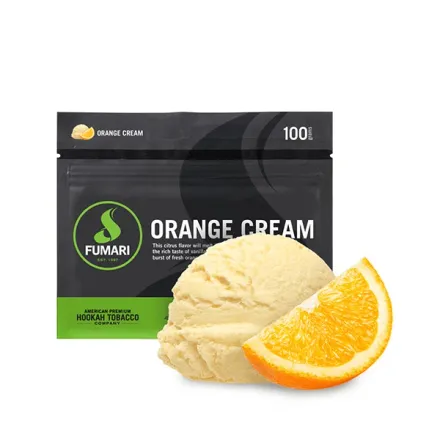 Fumari Hookah Tobacco - Orange Cream 100 gr