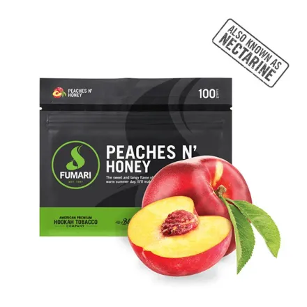 Fumari Hookah Tobacco - Peaches N`Honey  100 gr