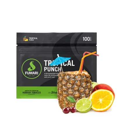 Fumari Hookah Tobacco - Tropical Punch 100 gr