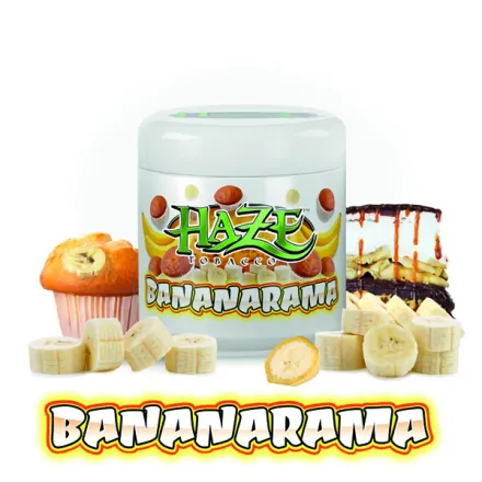 Haze Hookah Tobacco - Bananarama (Banana Bread Pudding) 200 gr