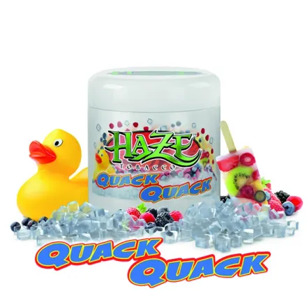 Haze Hookah Tobacco - Quack Quack (Blackberry, Blueberry, Raspberry, Strawberry, Kiwi & Ice) 200 gr