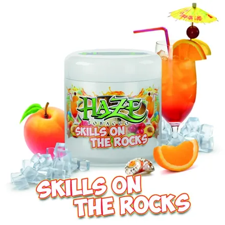 Haze Hookah Tobacco - Skills On The Rocks (Orange, Peach & Ice) 200 gr Haze Hookah Tobacco - Skills On The Rocks (Orange, Peach & Ice) 200 gr