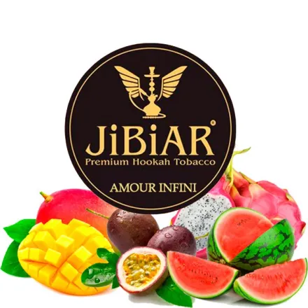 Jibiar Hookah Tobacco - Amour Infini 250 gr