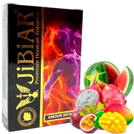 Jibiar Hookah Tobacco - Amour Infini 50 gr