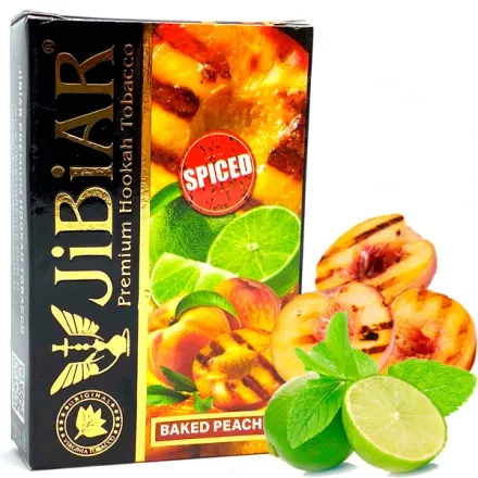 Jibiar Hookah Tobacco - Baked Peach Spiced 50 gr