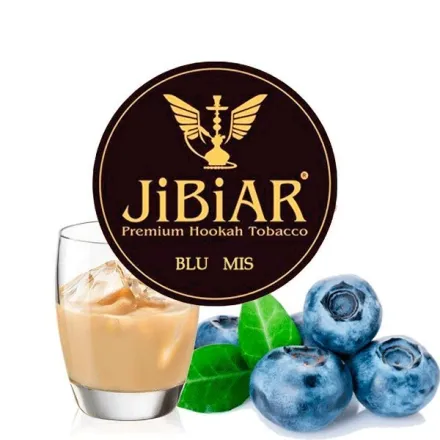 Jibiar Hookah Tobacco - Blue Mist 250 gr