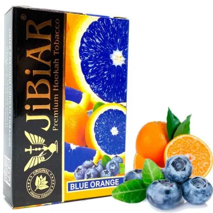 Jibiar Hookah Tobacco - Blue Orange 50 gr