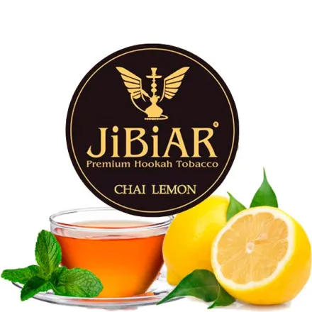 Jibiar Hookah Tobacco - Chai Lemon 250 gr