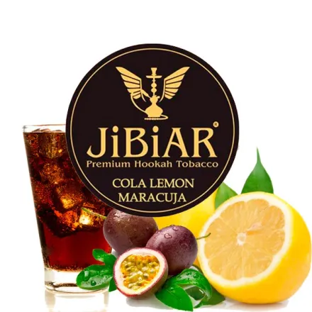 Jibiar Hookah Tobacco - Cola Lemon Maracuja 250 gr