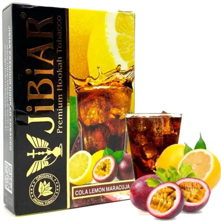 Jibiar Hookah Tobacco - Cola Lemon Maracuja 50 gr Jibiar Hookah Tobacco - Cola Lemon Maracuja 50 gr