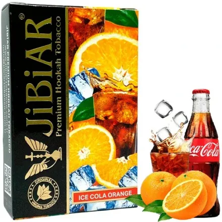 Jibiar Hookah Tobacco - Ice Cola Orange 50 gr