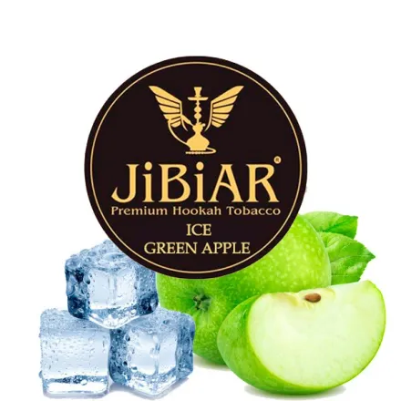 Jibiar Hookah Tobacco - Ice Green Apple 250 gr