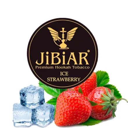 Jibiar Hookah Tobacco - Ice Strawberry 250 gr