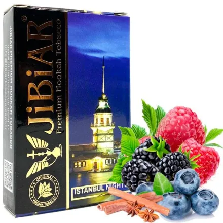Jibiar Hookah Tobacco - Istanbul Nights 50 gr