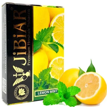 Jibiar Hookah Tobacco - Lemon Mint 50 gr Jibiar Hookah Tobacco - Lemon Mint 50 gr