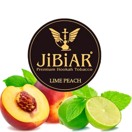 Jibiar Hookah Tobacco - Lime Peach 250 gr