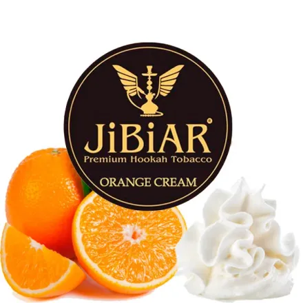Jibiar Hookah Tobacco - Orange Cream 250 gr