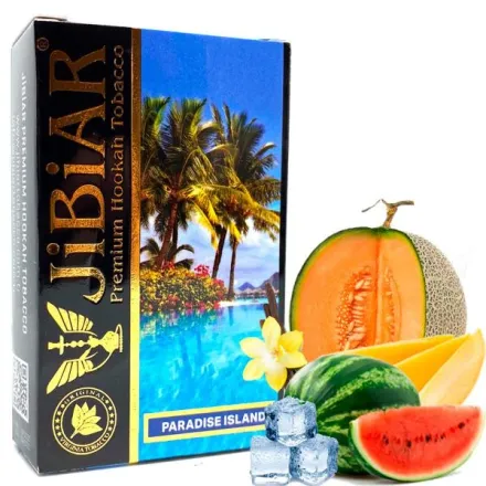 Jibiar Hookah Tobacco - Paradise Island 50 gr