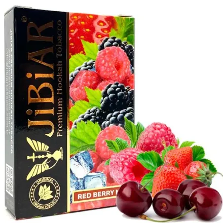 Jibiar Hookah Tobacco - Red Berry Mix 50 gr