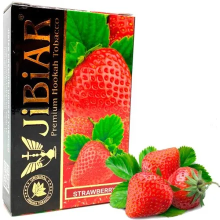 Jibiar Hookah Tobacco - Strawberry 50 gr