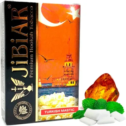 Jibiar Hookah Tobacco - Turkish Mastic 50 gr