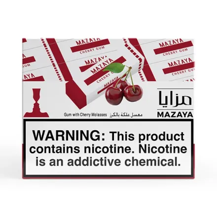 Mazaya Hookah Tobacco - Gum with Cherry 250 gr