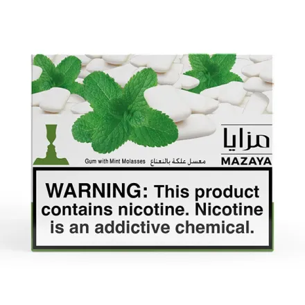 Mazaya Hookah Tobacco - Gum with Mint 250 gr