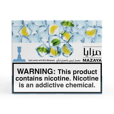 Mazaya Hookah Tobacco - Iced Lemon with Mint 250 gr