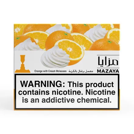 Mazaya Hookah Tobacco - Orange with Cream 250 gr Mazaya Hookah Tobacco - Orange with Cream 250 gr