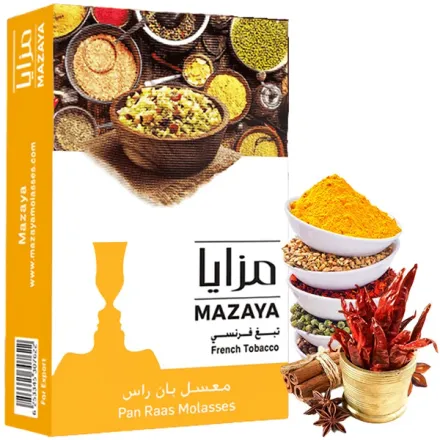 Mazaya Hookah Tobacco - Pan Raas 50 gr