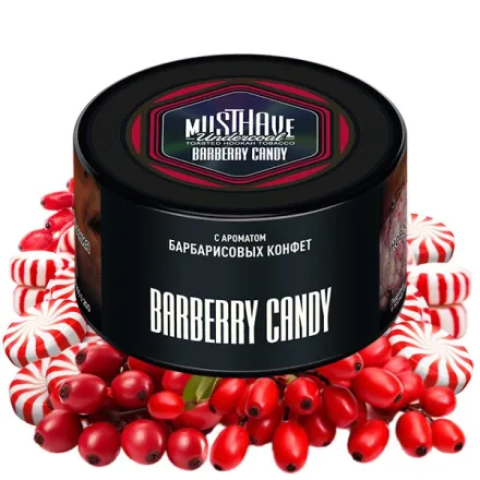 Must Have Hookah Tobacco - Barberry Candy 250 gr