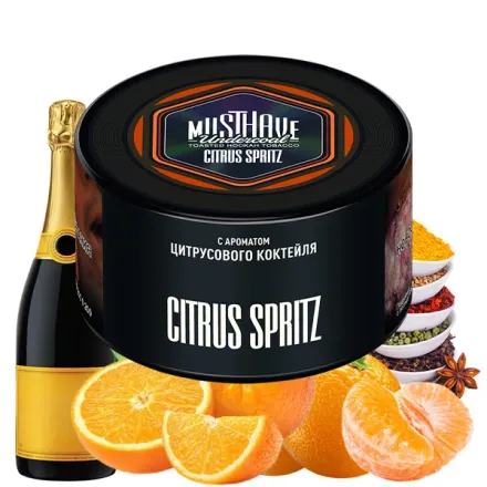 Must Have Hookah Tobacco - Citrus Spritz (Champagne, Orange, Spices & Tangerine) 250 gr