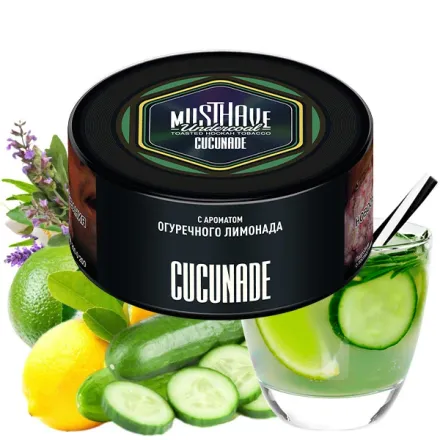 Must Have Hookah Tobacco - Cucunade (Forest Herbs, Lime, Lemon & Cucumber )125 gr Must Have Hookah Tobacco - Cucunade (Forest Herbs, Lime, Lemon & Cucumber )125 gr