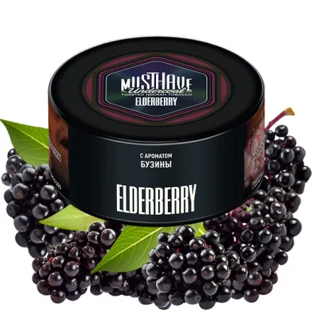 Must Have Hookah Tobacco - Elderberry 125 gr Must Have Hookah Tobacco - Elderberry 125 gr