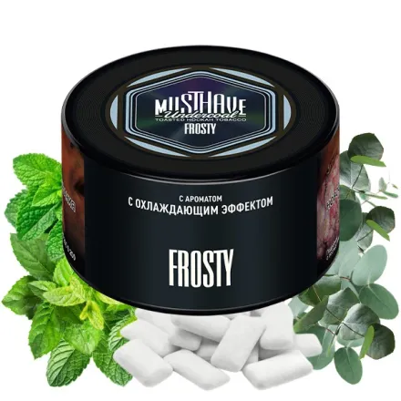 Must Have Hookah Tobacco - Frosty (Eucalyptus, Peppermint & Gum) 250 gr Must Have Hookah Tobacco - Frosty (Eucalyptus, Peppermint & Gum) 250 gr