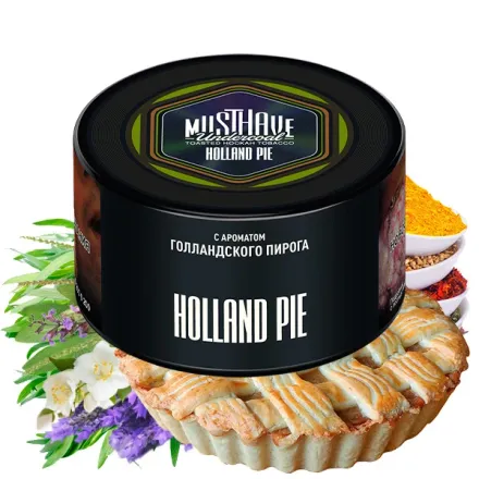 Must Have Hookah Tobacco - Holland Pie (Cake, Pie, Forest Herbs & Spices) 250 gr Must Have Hookah Tobacco - Holland Pie (Cake, Pie, Forest Herbs & Spices) 250 gr