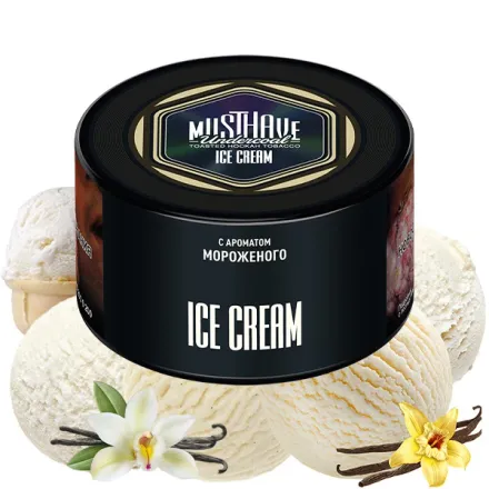 Must Have Hookah Tobacco - Ice Cream (Vanilla & Ice Cream) 250 gr Must Have Hookah Tobacco - Ice Cream (Vanilla & Ice Cream) 250 gr